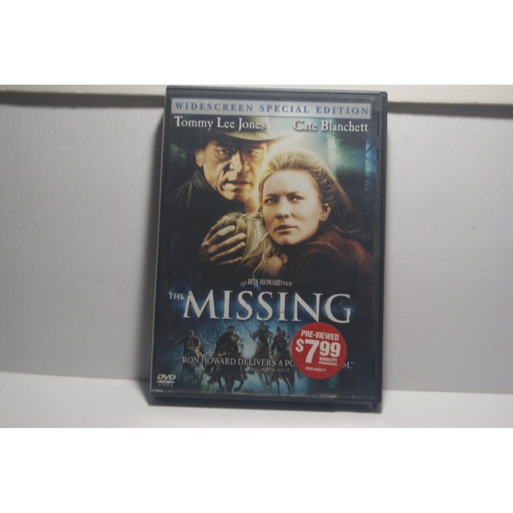 The Missing DVD 2004 2 Disc Western Genre Thriller